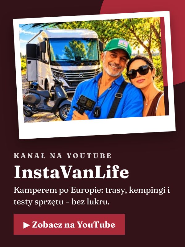 InstaVanLife – kanał o podróżach kamperem na YouTube